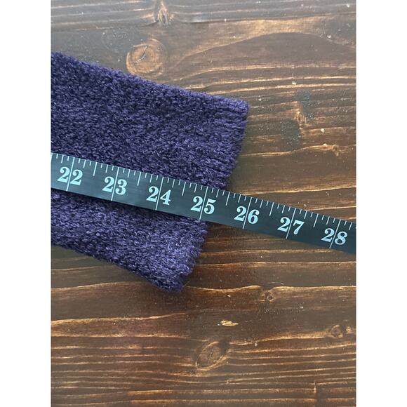 Barefoot Dreams Bamboo Chic Lite Waterfall Open Cardigan S/M Purple Ultra Soft - Picture 10 of 12